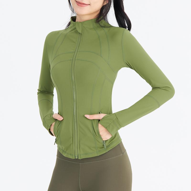 ヨガウェア レディース メッシュ スポーツ ジャケット ランニング トレーニング ウェア 長袖 ジム フィ..