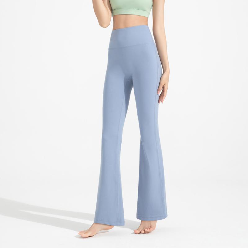 ヨガパンツ レディース スパッツ レギンス 接触冷感 伸縮性 スポーツ ウェア 高腰 提臀 ワイドパンツ ..