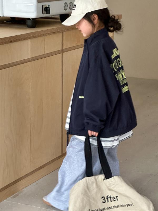 子供服 ジャケット 春秋 立襟 アウター 女の子 キッズ ジャンパー ブルゾン スポーティー カジュアル ..