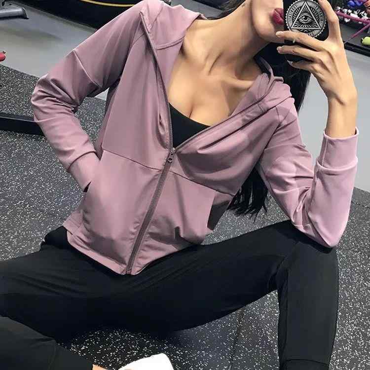 ジャケット レディース スポーツ ランニング ウェア 速乾 ヨガ トレーニング ジム 運動着 アウター 長..