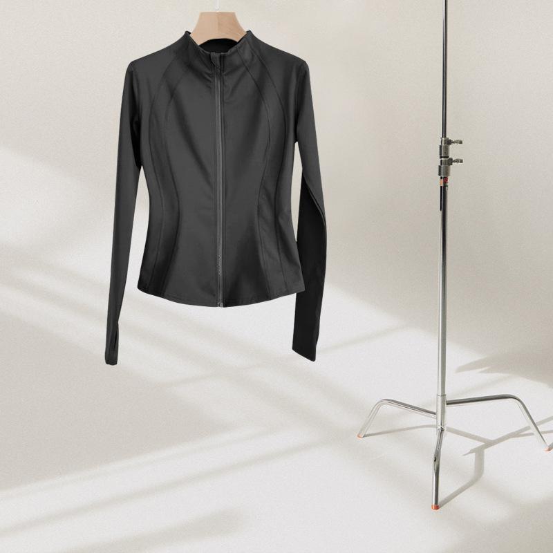 ヨガ 服 レディース スポーツ ジャケット ランニング ウェア アウター トレーニング ウェア 伸縮性 通..