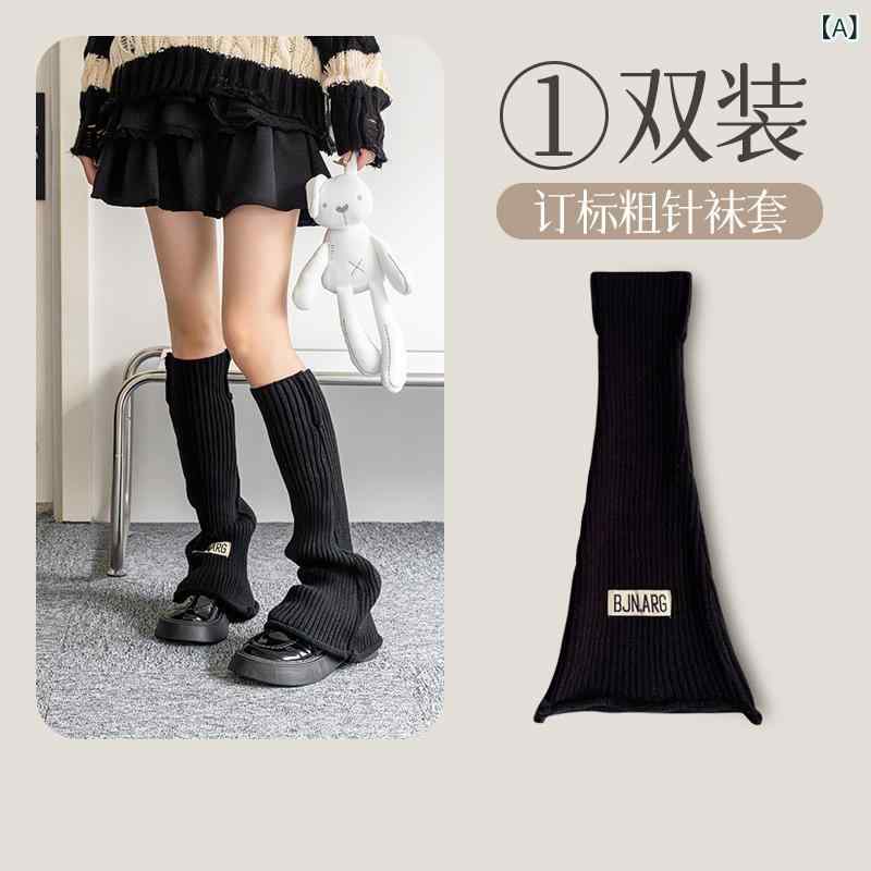 靴下 レディース ソックス 袜套 ショートソックス ニット 保温 防寒 冷え対策 あったか かわいい 韓国風 ガーリー ブラック コーヒー ホワイト オートミール