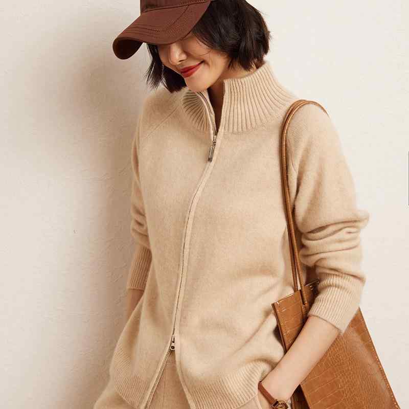 ニットカーディガン レディース 高見え 秋冬 あったか 羽織り 長袖 トップス アウター オフィス 通勤 きれいめ シンプル 無地 白 青 紫 ダークグレー 黒