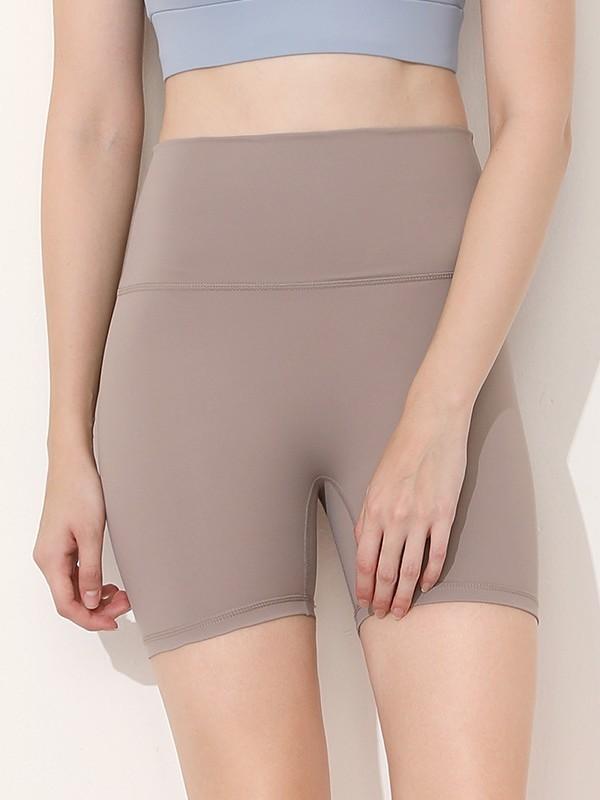ヨガパンツ レディース スポーツショートパンツ 高機能 高腰 接触冷感 吸湿速乾 伸縮性 無地 トレーニング ジム フィットネス ウェア 春夏