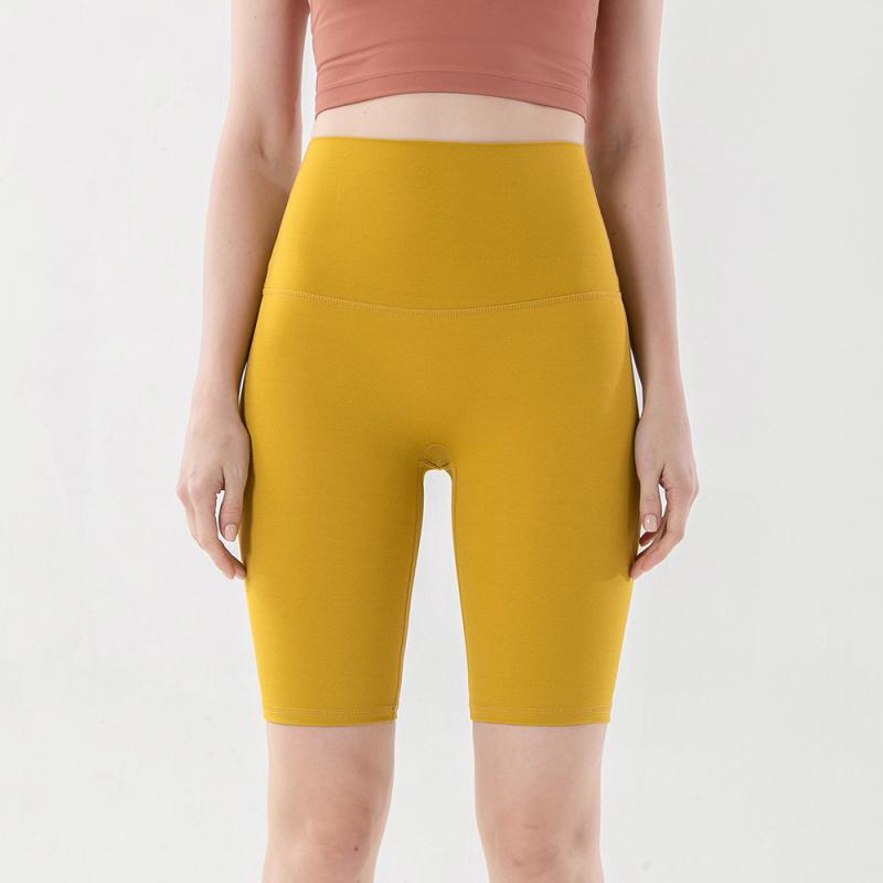 ヨガパンツ レディース スポーツ ショートパンツ 5分丈 タイト ハイウエスト ヒップアップ トレーニングパンツ 無地 吸湿速乾 ランニング フィットネス ココア色 墨水色 藍色 グレー 青 緑 黒