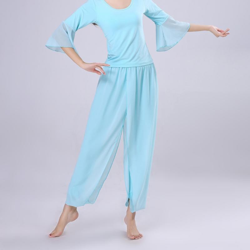 ヨガパンツ レディース バレエパンツ シフォン ダンスパンツ フレアパンツ サルエルパンツ 接触冷感 ルームウェア リラックスパンツ 練習着 レッスン着 部屋着 ヨガウェア スポーツウェア 普段使い 春夏