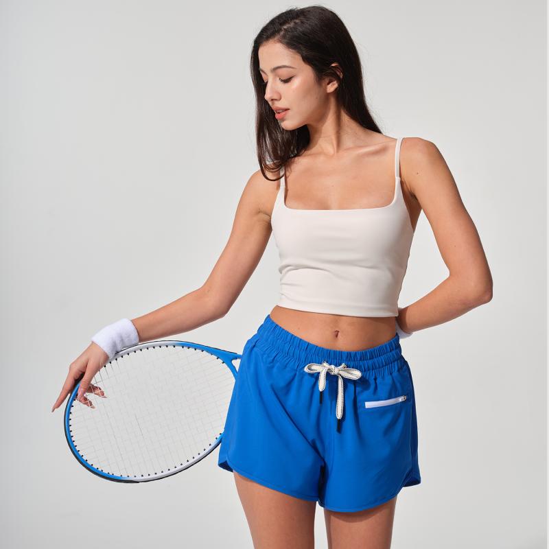 ヨガパンツ レディース スポーツショートパンツ ランニング 短パン 速乾 接触冷感 腹押さえ ハイウエスト 無地 伸縮性 春夏 ブルー ネイビー ブラック ホワイト