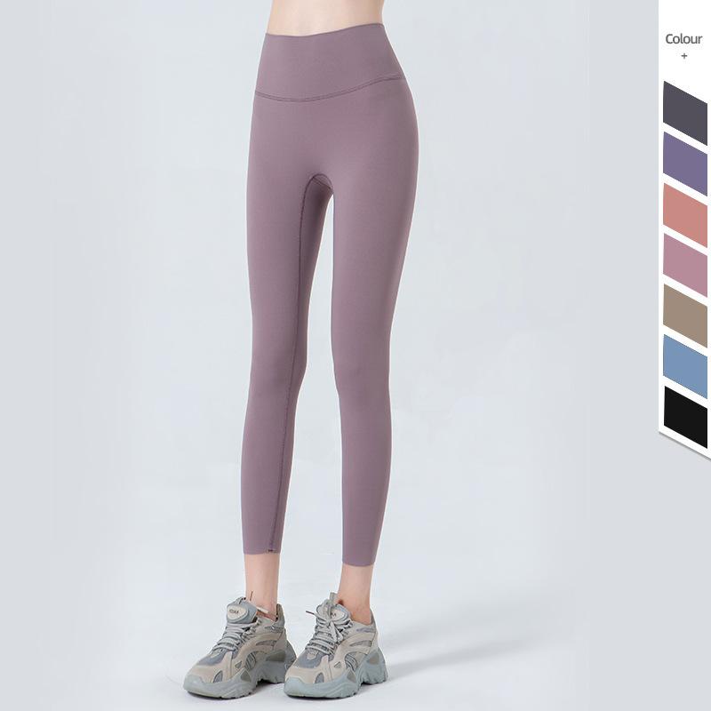 ヨガパンツ レディース 高機能 高腰 伸縮性 スポーツレギンス 7分丈 吸湿速乾 接触冷感 運動 部屋着 春夏 秋冬 ダークグレー ブラック カーキ パープル レッド
