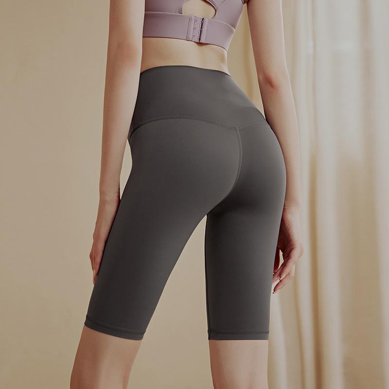 ヨガパンツ レディース ランニング ショートパンツ スポーツ レギンス 高腰 提臀 速乾 トレーニング 接触冷感 ブラック グレー パープル ブルー