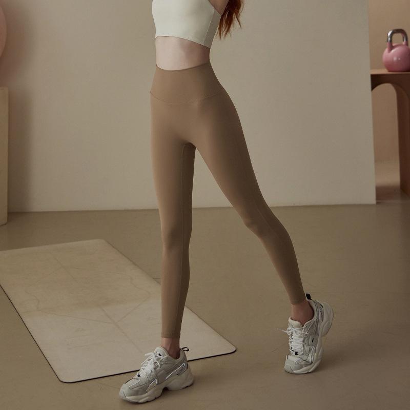 ヨガパンツ レディース 春夏 トレーニングパンツ 高機能 高伸縮 ハイウエスト ランニング スポーツ ウェア レギンス スパッツ 速乾 接触冷感 ブラック ココア 豆沙色 グリーン ブラウン ブルー グレー