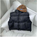 冬 新型 児童 ダウン 綿 服 立 襟 馬 甲は 厚手 大きい 男女の 子供 服 綿は 湿った 馬 甲の コート 厚く