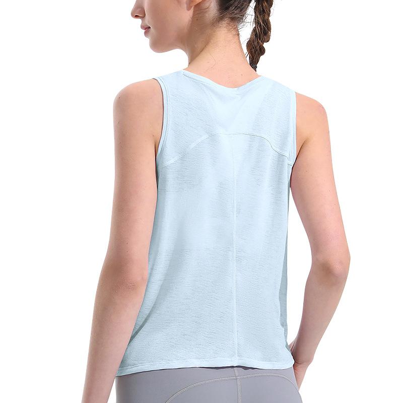 Tシャツ レディース ノースリーブ スポーツ ウェア 接触冷感 普段使い ヨガウェア ランニング 吸湿速乾..