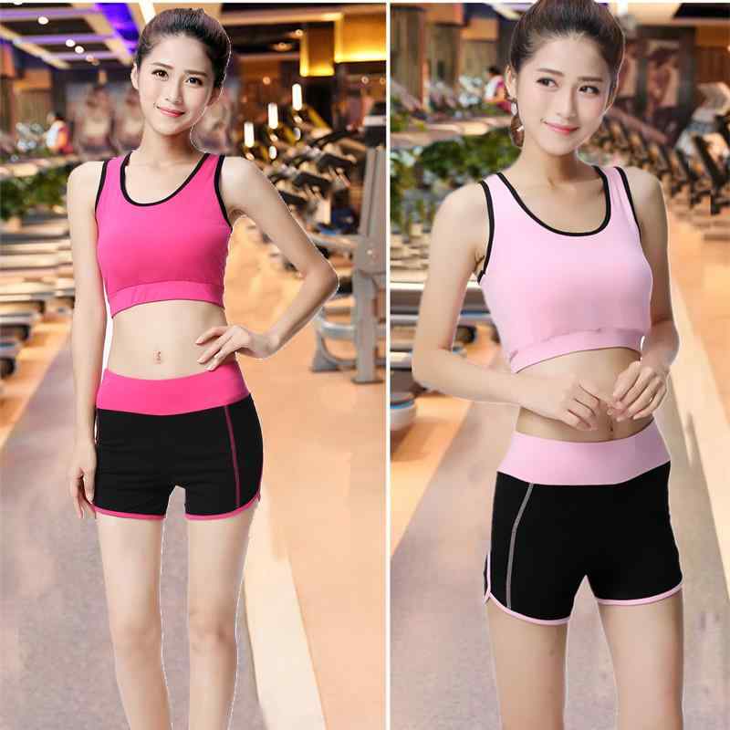 ヨガウェア レディース セットアップ ノースリーブ ショートパンツ スポーツウェア トレーニングウェア ジム ランニング ピラティス 伸縮性 通気性 吸湿速乾 ルームウェア 部屋着 普段使い