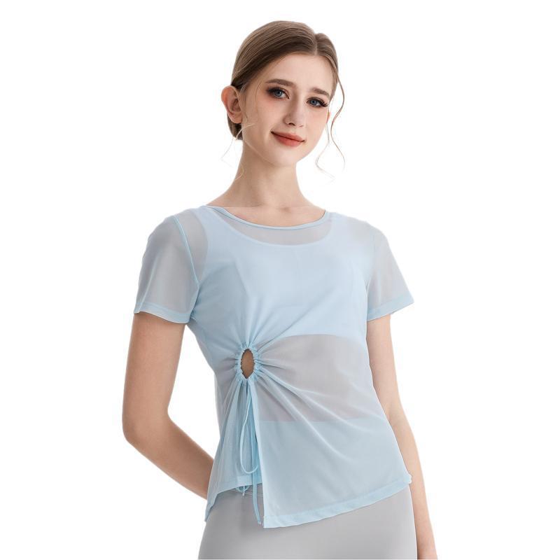 ヨガ トップス レディース 通気性 スポーツ ウェア ヨガウェア 長袖 接触冷感 軽量 薄手 ゆったり トレ..