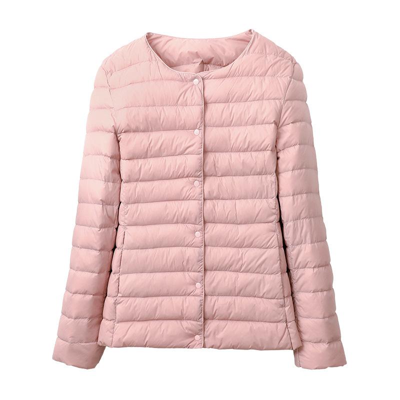ダウンジャケット レディース マカロンカラー 薄手 防寒 あったか 暖かい 軽い 軽量 スリム 日韓風 カジュアル 女性用 アウター