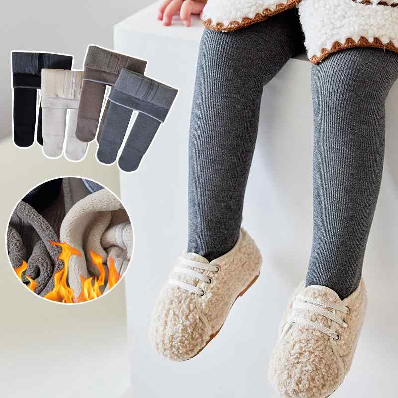 子供服 タイツ 大 女の子 裏起毛 秋冬 厚手 あったか レギンス スパッツ 高学年 キッズ ベビー 幼児 リブ かわいい 70 80 90 100 110 120 130 140 150