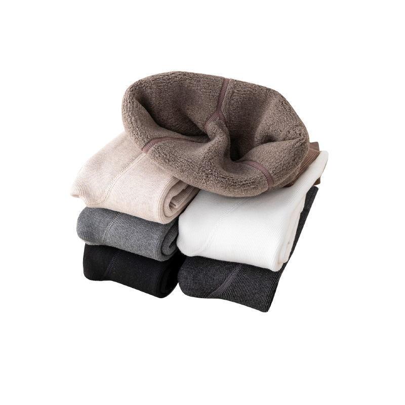 子供服 パンツ 女の子 高腰 裏起毛 レギンス 7分丈 9分丈 冬 暖かい ストライプ XS S M L XL XXL 伸縮..