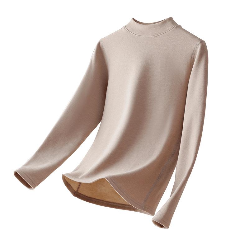 レディース インナー 上下セット 秋冬 羊毛 ブレンド 保温 肌着 磨毛 あったかインナー 長袖 九分丈 無..