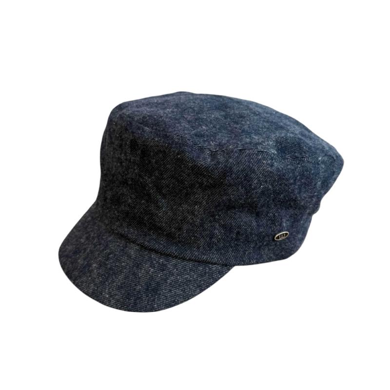 帽子 レディース デニム 平天 ワークキャップ 春夏 秋冬 UVカット 紫外線対策 小顔効果 接触冷感 遮光 通気性 深め シンプル おしゃれ かわいい カジュアル2