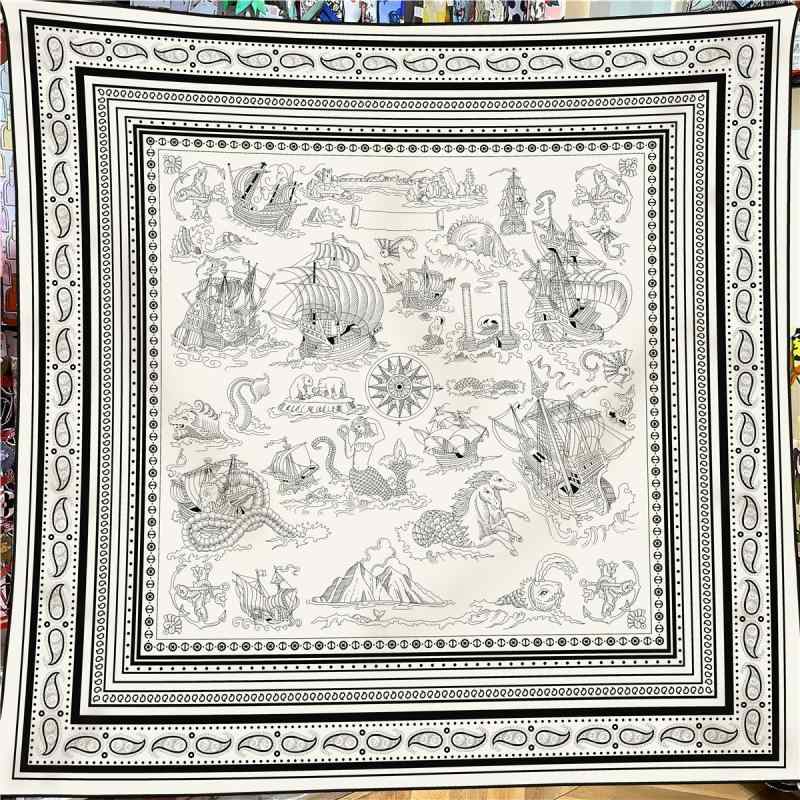 ストール レディース 秋冬 保温 シルク ウール ショール 正方形 米白色 ベルベット 大判 暖かい 130cm