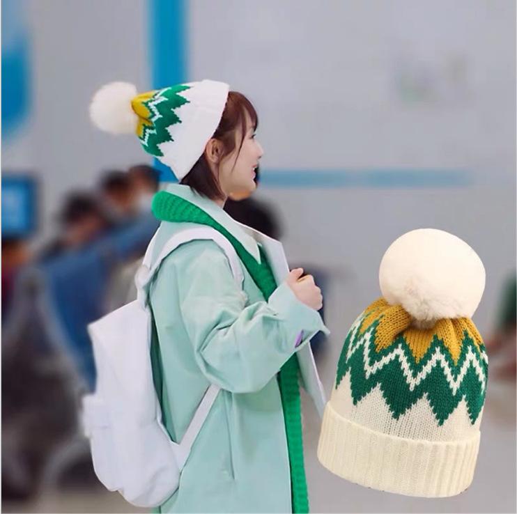 帽子 レディース ニット帽 マフラー 2点セット 秋冬 学生 白帽子 緑マフラー ブラック ピンク系 レッド グレー ホワイト 黒 ニット ウール 防寒 あったか かわいい おしゃれ