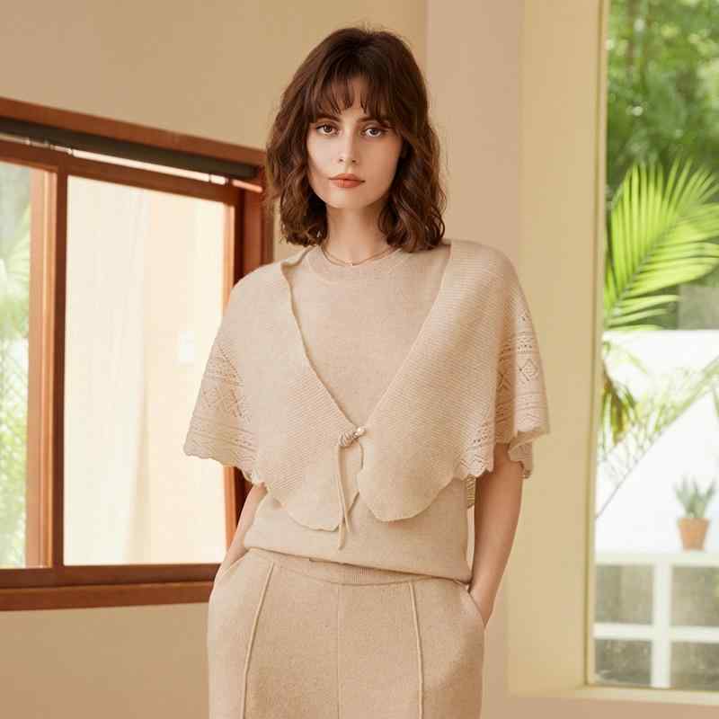 ショール 春物 ストール レディース アークティックフリース風 ボレロ ケープ ひざ掛け 肩掛け 防寒 冷房対策 祥雲柄 ミドル丈 文芸風 レトロ調 ホワイト ブラック レッド ライトブルー ベージュ2