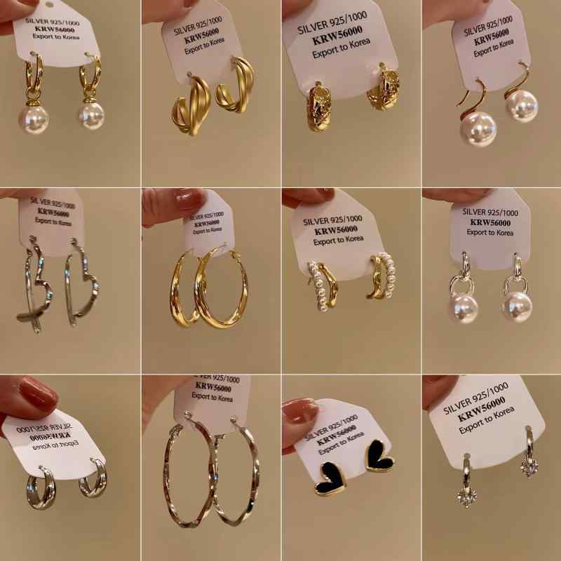 イヤリング レディース ゴールド サークル フープ 電気メッキ加工 合金 幾何学 イヤーアクセサリー ジ..