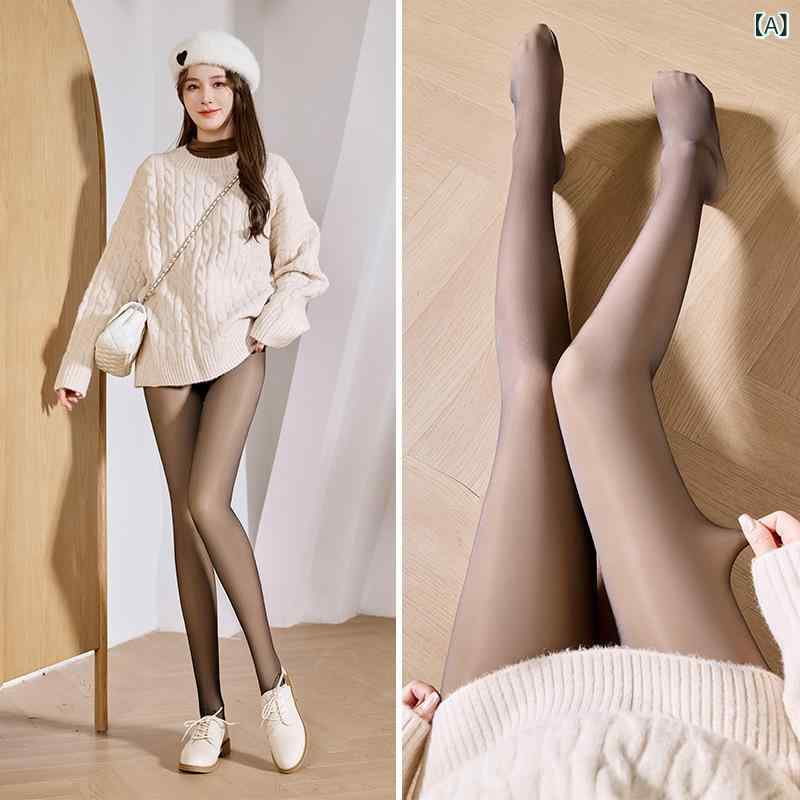 レディース マタニティ ストッキング 高弾性 薄手 腹部サポート レギンス 春秋 セクシー 黒