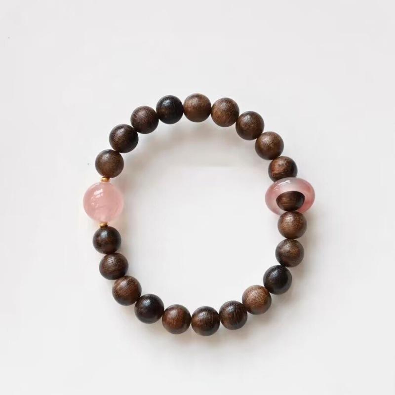 楽天ブリルビブレスレット レディース 沉香 手作り DIY アクセサリー 幾何学模様 ギフト 誕生日 記念日