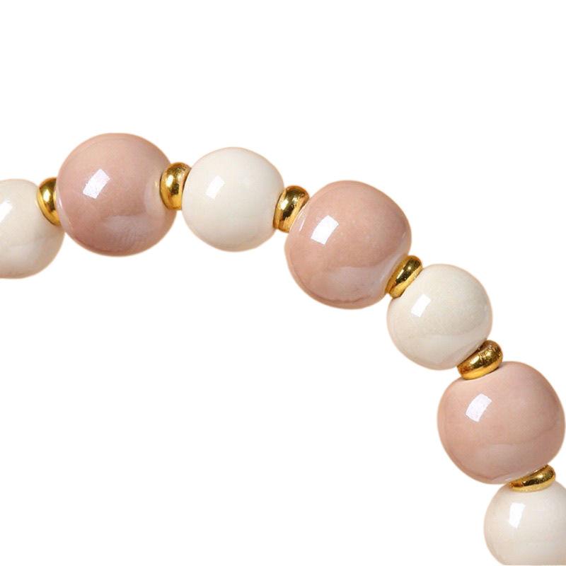 楽天ブリルビブレスレット レディース 白水晶 香灰磁 平安扣 ペンダント ハンドメイド 男女兼用 スタイル 浄化 お守り ラッキーアイテム