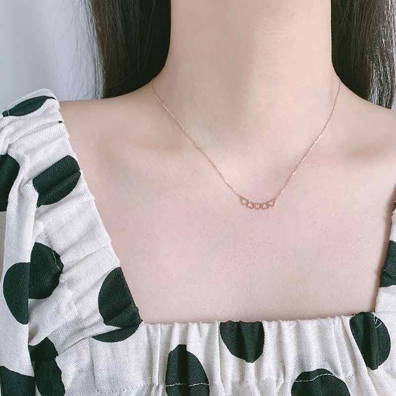 ネックレス レディース s999 純銀 シルバー ハート シンプル ペンダント 鎖骨 チェーン ハロウィン パーティー イベント 十字架 銀色 電気メッキ加工 アレルギー対応 かわいい おしゃれ(4)