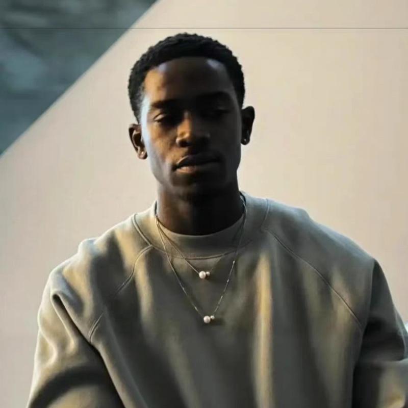 ネックレス レディース シルバー999 パール ペンダント 幾何学模様 ダブルパール 鎖骨 韓国アクセサリ..