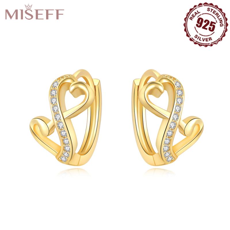 ピアス レディース シルバー925 ジルコニア ハート イヤリング 925銀 アレルギー対応 アクセサリー か..