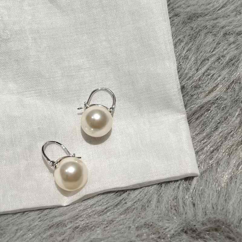 ピアス レディース S925 シルバー パール ティーポット モチーフ イヤリング 小さめ ミニマル ラグジュ..