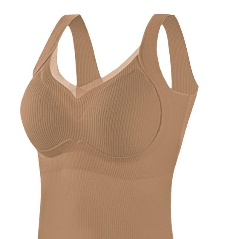 インナー レディース あったかインナー 保温インナー カップ付き Vネック 肌着 防寒 あったか 暖か 温感 薄手 秋冬 シャンパン ベージュ ブラウン ブラック M L XL XXL2