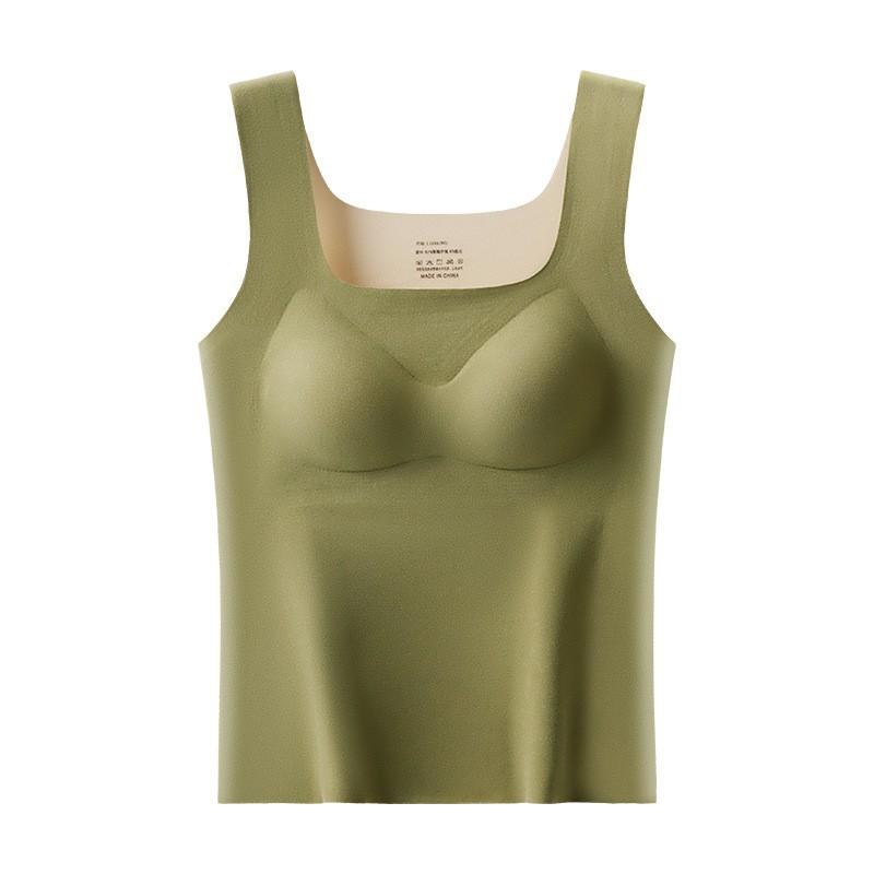 インナー レディース 秋冬 発熱インナー 裏起毛 ブラトップ付き キャミソール あったかインナー 保温インナー 部屋着 肌着