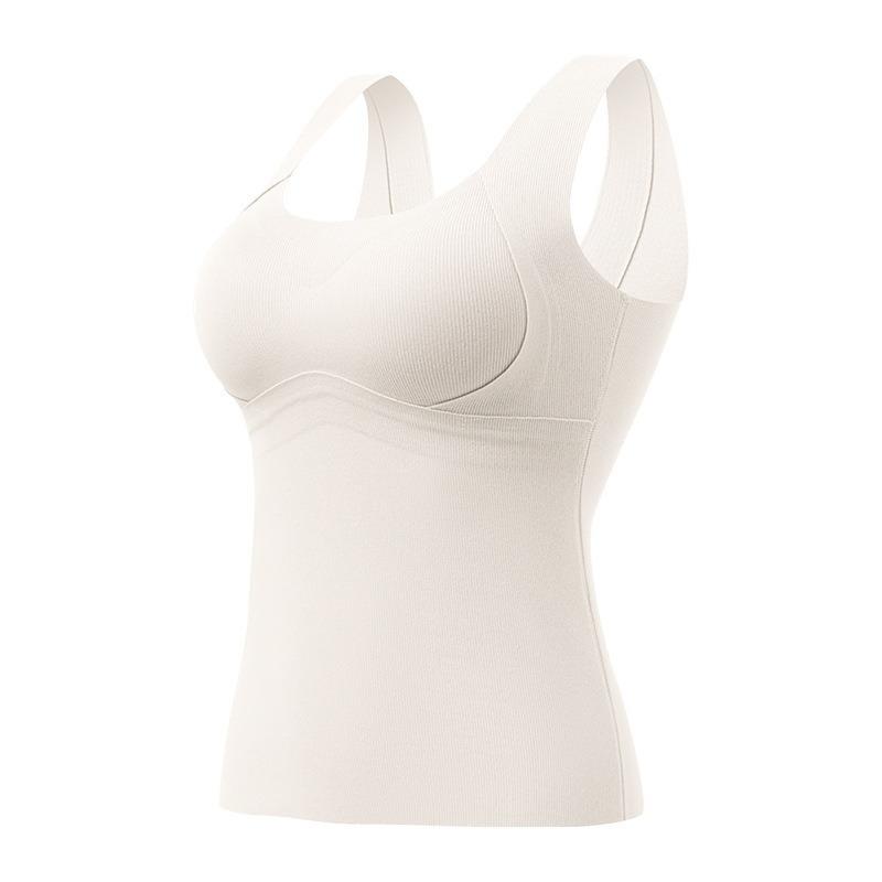 ベスト レディース 秋冬 あったかインナー 羊毛 タッチ 肌触り良い 静電気防止 発熱 保温 Uネック 無地 重ね着 トップス ブラック グレー ベージュ2