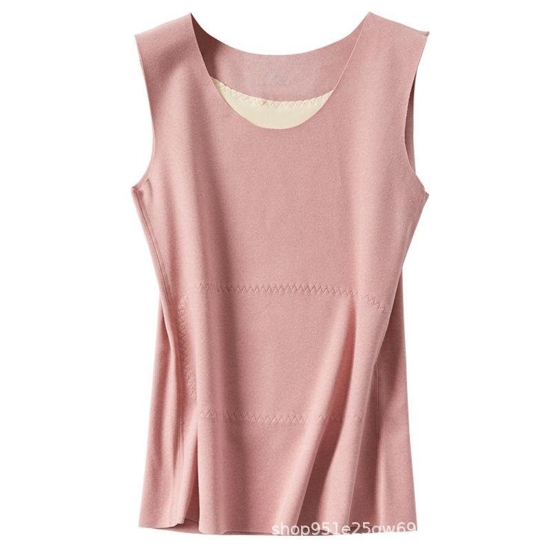 タンクトップ レディース 秋冬 あったかインナー 裏起毛 ノースリーブ 肌着 トップス 無地 重ね着 防寒 あったか 暖か 保温 通勤 部屋着 ブラック ピンク系