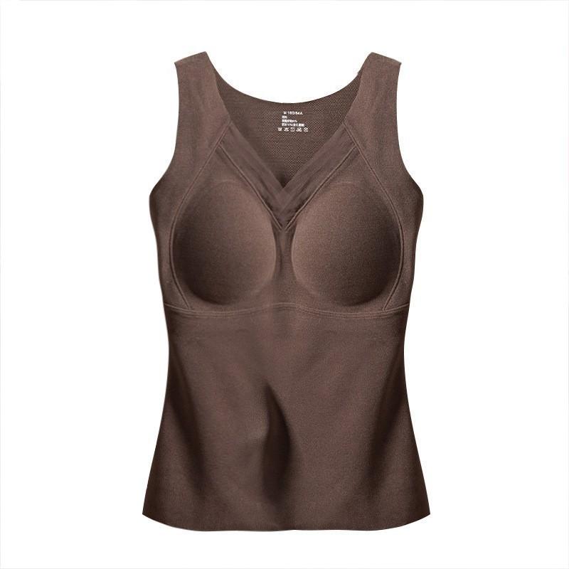インナー レディース レース カップ付き あったか 保温 防寒 Vネック トップス 肌着 下着 婦人服 暖かい 伸縮性 ストレッチ