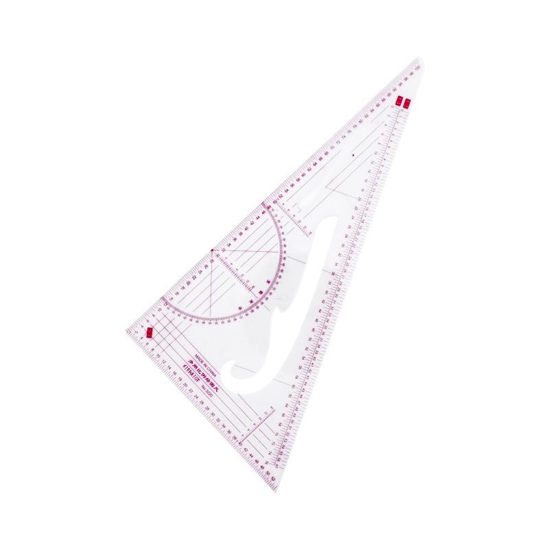 三角スケール レディース アパレル 製図用 比例三角定規 婦人服2