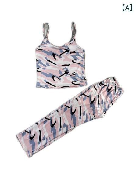 セットアップ レディース 快適 通気性 ノースリーブ パンツ リラックス ウェア スポーツ ウェア 部屋着..