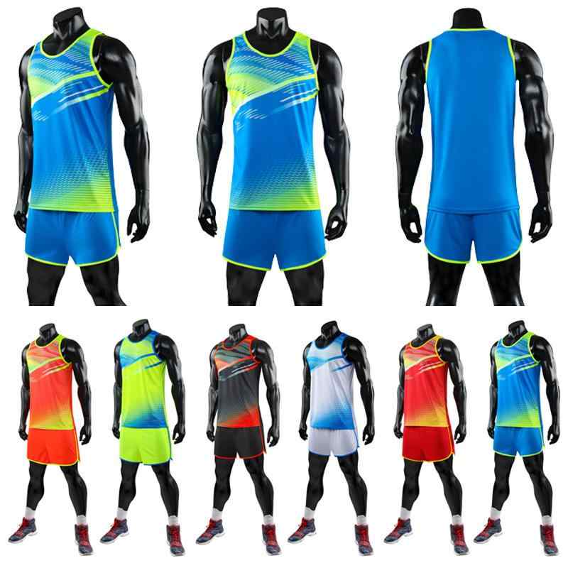 トレーニングウェア レディース メンズ 陸上競技 上下セット マラソン ランニング 短距離 運動着 学生 ..