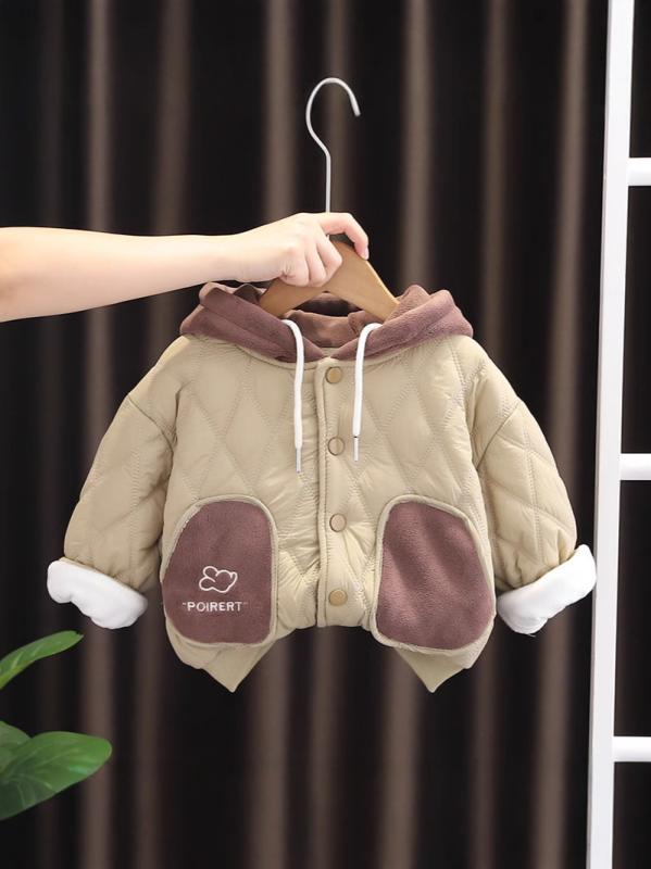 子供服 ジャケット 男児用 厚手 秋冬 アウター ベビー服 綿 赤ちゃん 上着 中綿 幼児 ジャンパー カー..