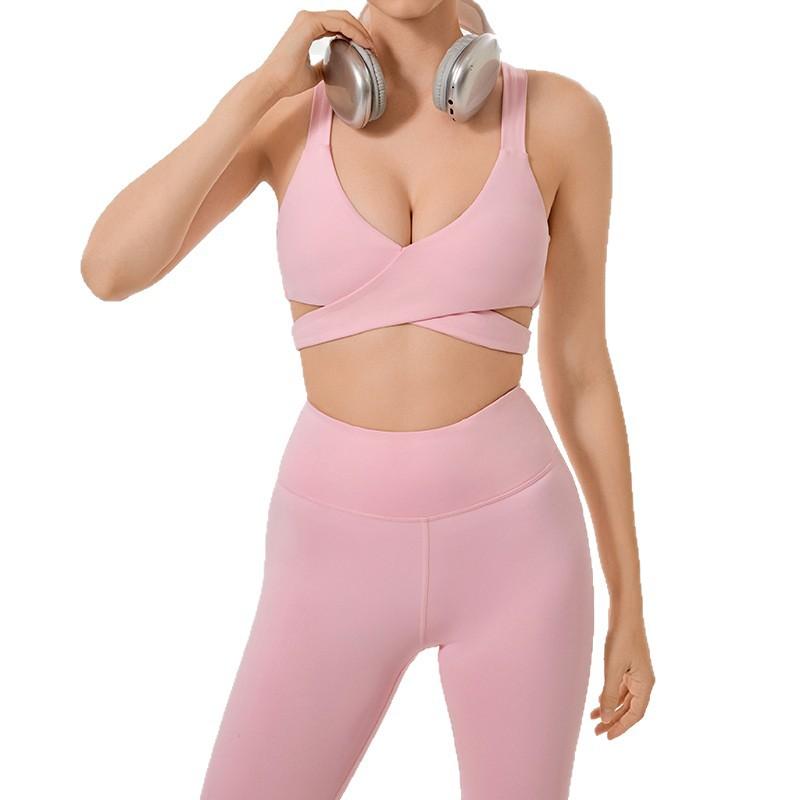 ヨガウェア レディース 上下セット スポーツウェア アウトドア 健身服 伸縮 高機能 レギンス ハイウエスト 腹押さえ 速乾性 通気性 トレーニングウェア ピラティス S M L XL ピンク系 紫系 ネイビー系