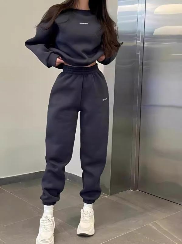 セットアップ レディース アウトドア スポーツ ウェア ポリエステル 長袖 長ズボン カジュアル 秋冬 グレー ブラック カーキ ホワイト S M L XL