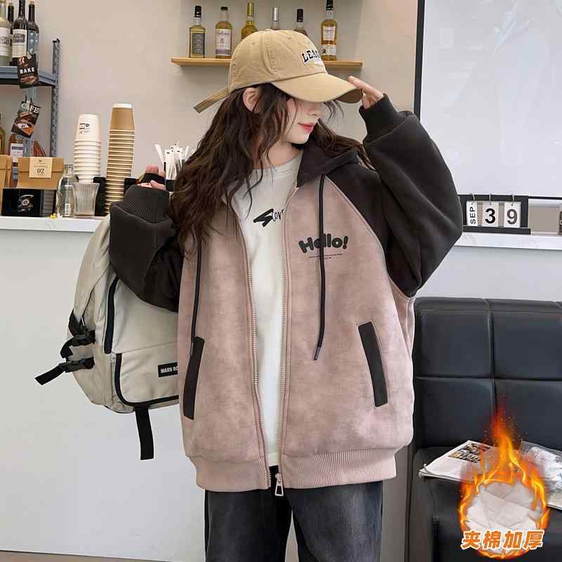 子供用アウター 女の子 中綿コート フード付き 秋冬 防寒 普段使い 中綿 ポリエステル ピンク系 ワイン..