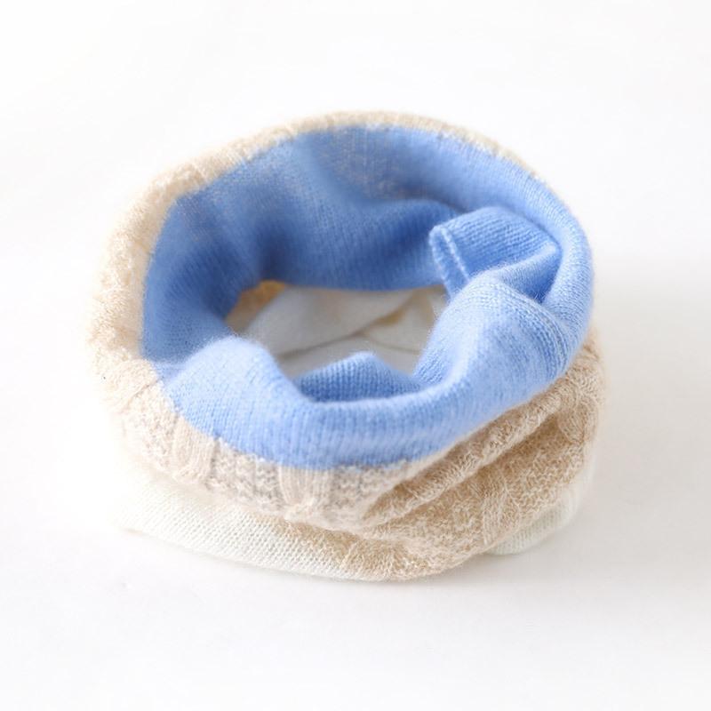 マフラー レディース 秋冬 ヤクウール ネックウォーマー 無地 シンプル 防寒 保温 ニット 付け襟