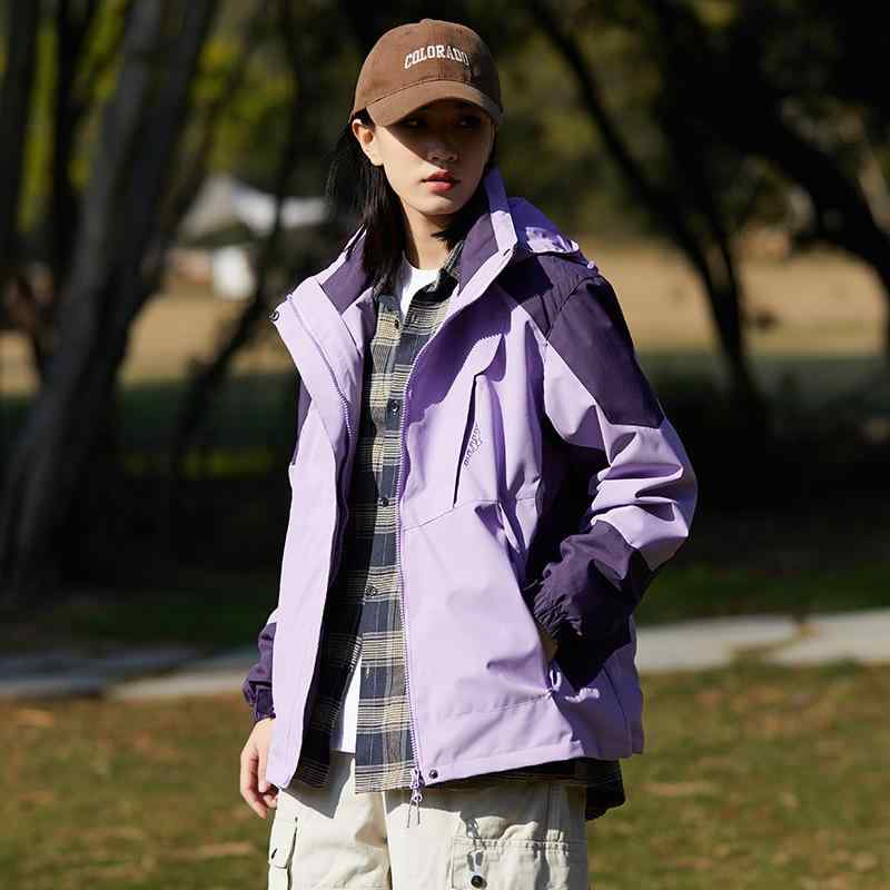 マウンテンパーカー 男女兼用 薄手 防水 防風 フード付き スポーツウェア アウトドア 登山 旅行 ブラッ..