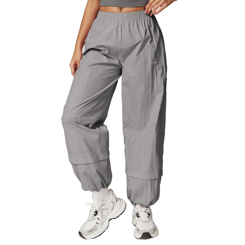 パンツ レディース 防風 撥水 ストレッチ ワークパンツ 多ポケット ゆったり ランニング 部屋着 アウト..