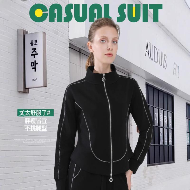 セットアップ レディース 春秋 長袖 長ズボン 上下セット 綿 部屋着 ルームウェア 普段使い おしゃれ スポーティー